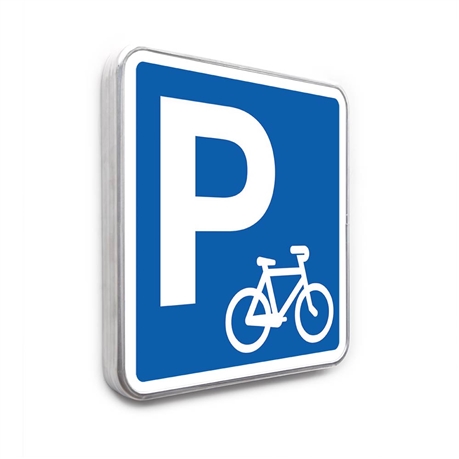 TRQdesign Panneau de parking vélo 20 x 30 cm avec trous : : Sports  et Loisirs