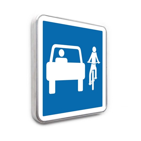 Panneaux d'information du public Parking vélos