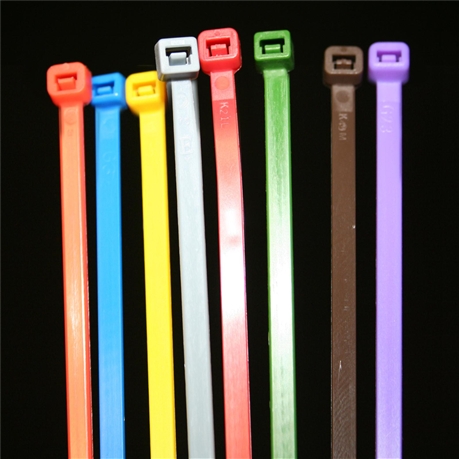 Collier de serrage plastique couleur 