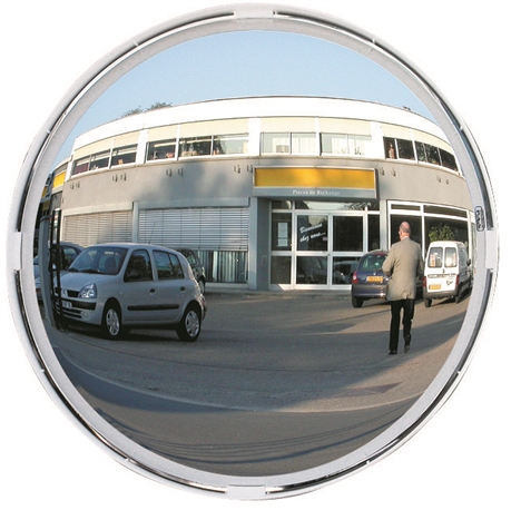 Angooni Miroir de circulation convexe, miroir de sécurité 30/40/45 cm,  miroir convexe pour garage et allée, aide au stationnement, angle de vision  grand angle réglable : : Commerce, Industrie et Science