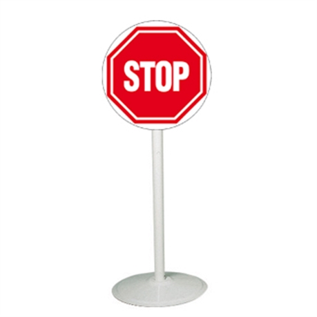 Poteau Mobile Avec Panneau Stop Direct Signaletique