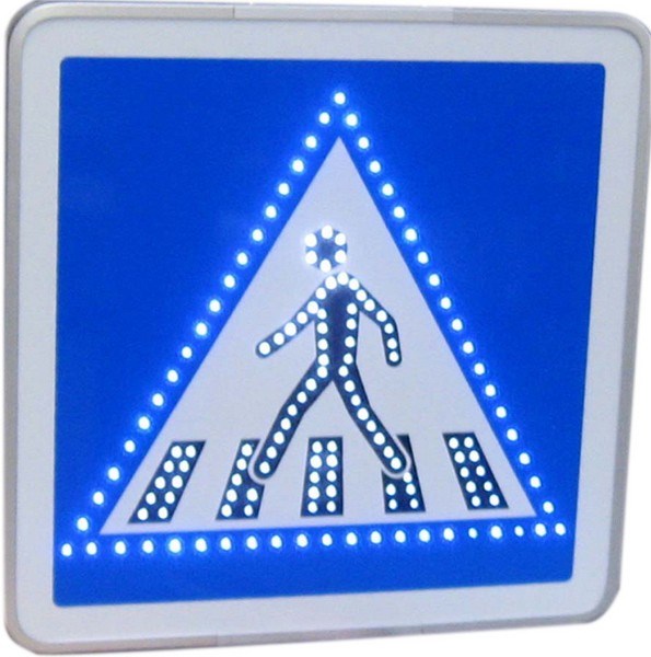 Panneau de signalisation avec LEDS I Personnalisable