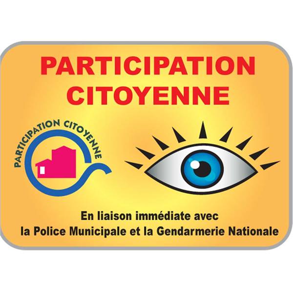Panneau Participation Citoyenne Direct Signaletique