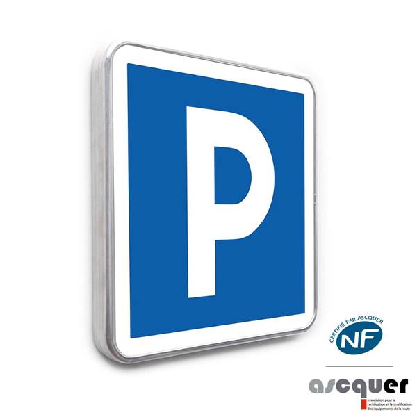 Panneau parking certifié – Panneau d'indication c1a