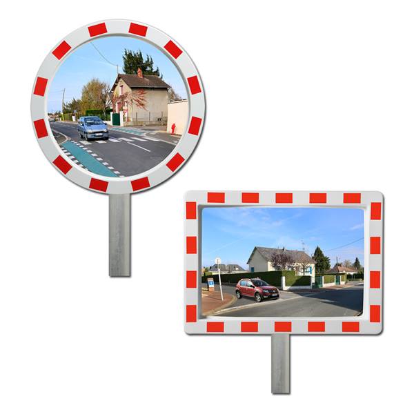Miroir de rue réglementaire - Direct Signalétique