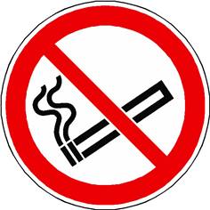 Panneau interdiction de fumer ou vapoter - Direct Signalétique