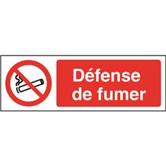 Signalétique Défense de fumer - STF 3609S