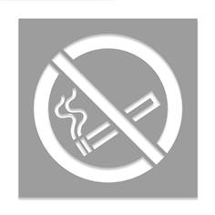 Pochoir Interdiction de Fumer